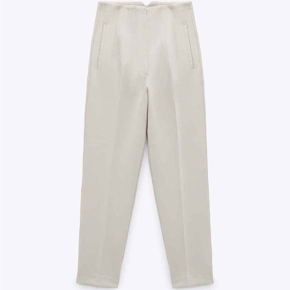 Women’s Cream Trouser Pants